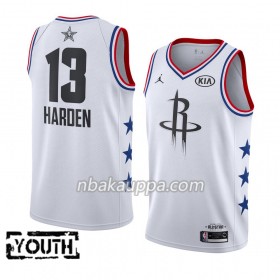 Houston Rockets James Harden 13 2019 Kaikki tähti Jordan Brand Valkoinen Pelipaidat Swingman - Lasten